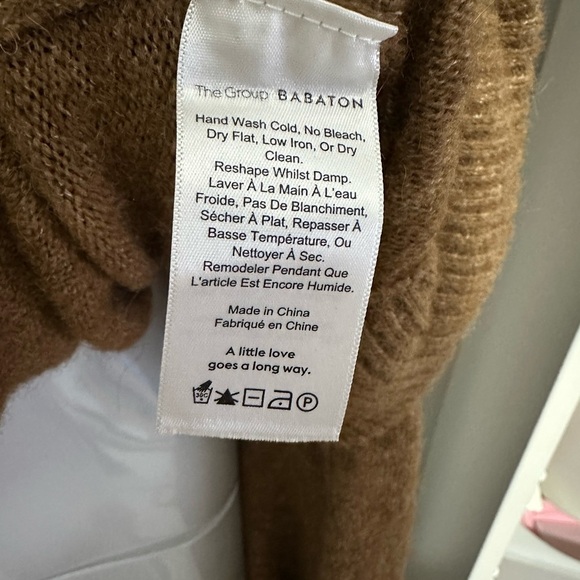 Aritzia Camel Cowl Neck Sweater - Picture 11 of 11